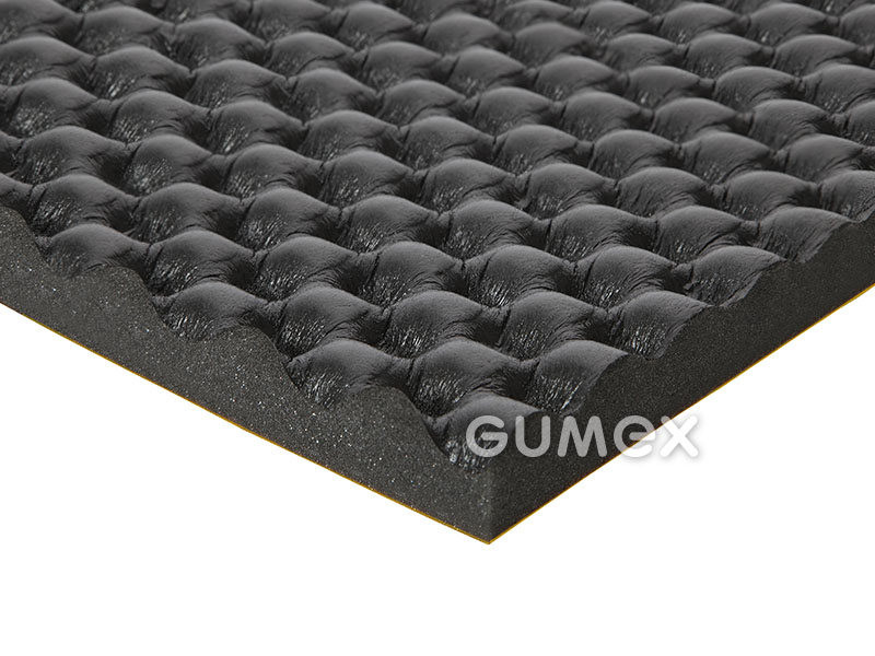 507 ROCKFONIK COAT mit Aufkleber, 40mm, 1000x2000mm, 25kg/m3, PU, selbstverlöschend, schwarz, 